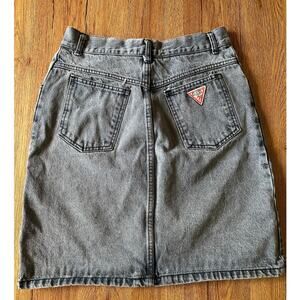Georges Marciano For Guess Vtg Jean Skirt Size 28